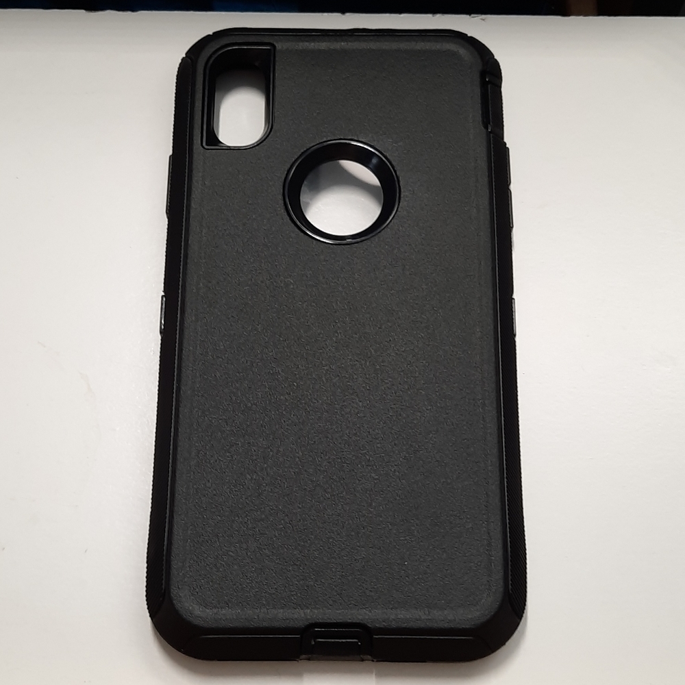 case for iphone xs max 6.5" color black new